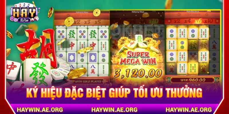 Biểu tượng đường mạc chược Haywin mạ vàng giá trị