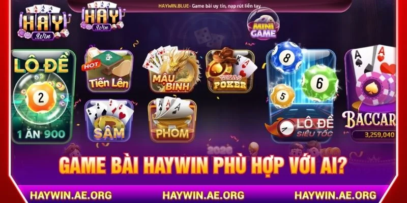 Game bài Haywin cung cấp thông tin theo từng nhu cầu cụ thể